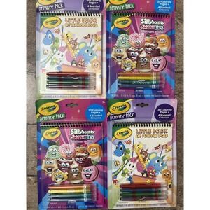 4 Crayola Activity Packs 30 Coloring Pages Scented Twistable Crayons Easter